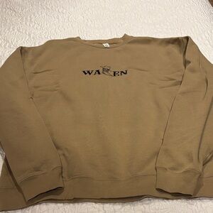 Men's Tan Morgan Wallen Sweatshirt